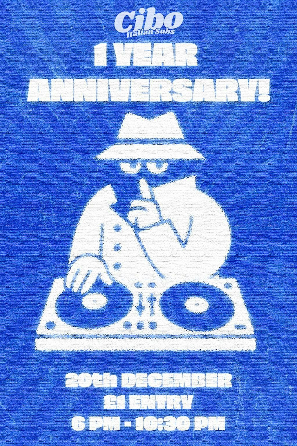 CIBO 1 YEAR ANNIVERSARY !