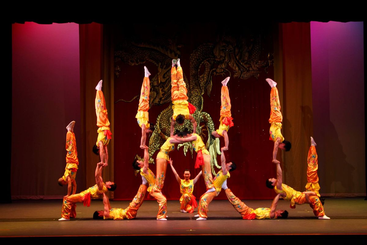 The Stars of The Peking Acrobats