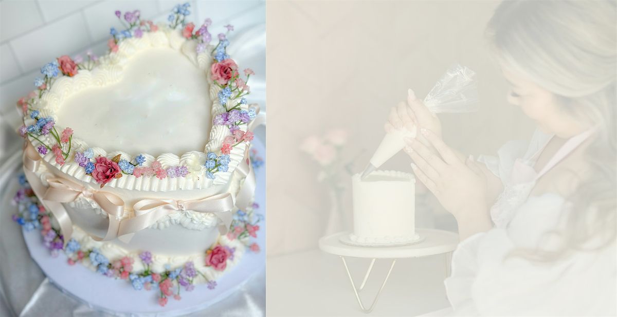 Brunch and Mini Heart Cake Decorating Class in Tomball