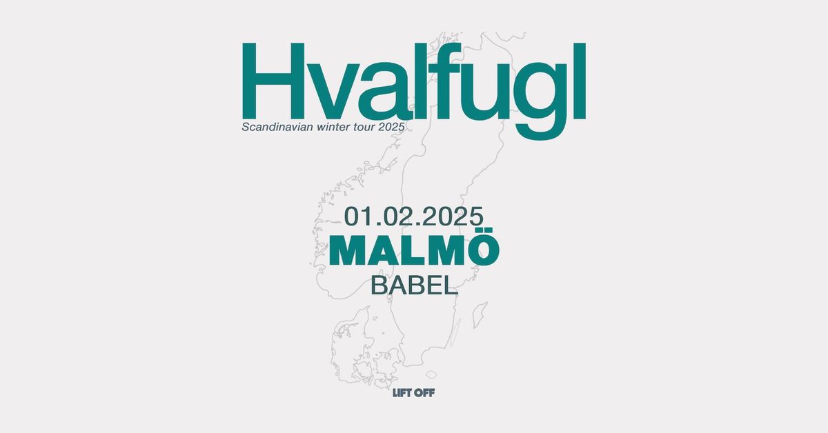 Hvalfugl (DK) LIVE p\u00e5 Babel - 1 februari 2025