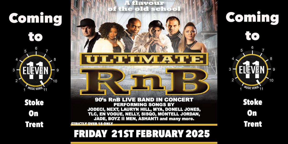 Ultimate RnB live at Eleven Stoke