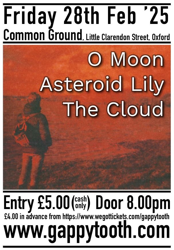 O Moon + Asteroid Lily + The Cloud