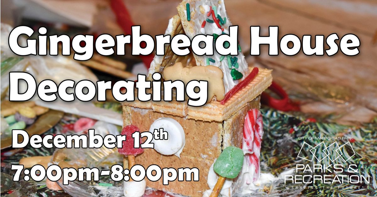 Gingerbread house Decorating