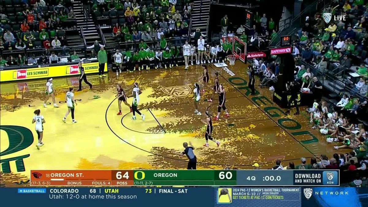 Colorado State Rams at Oregon State Beavers Womens Basketball at Gill Coliseum