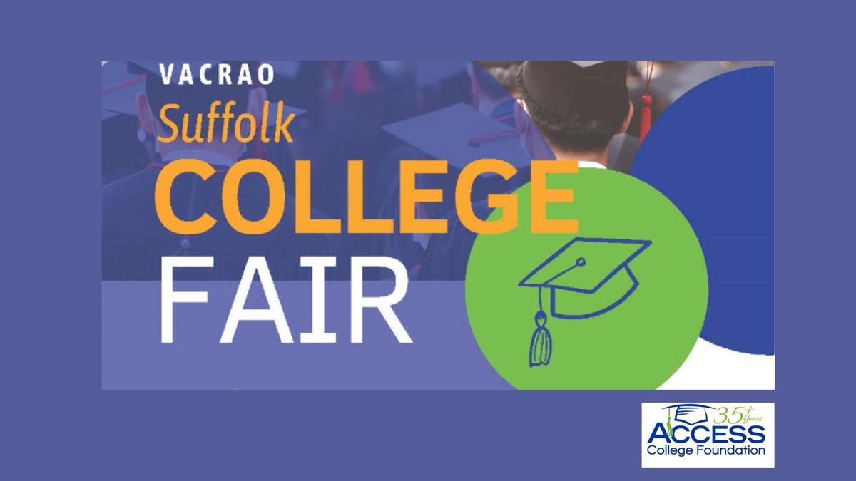 ACCESS College Foundation VACRAO Suffolk College Fair