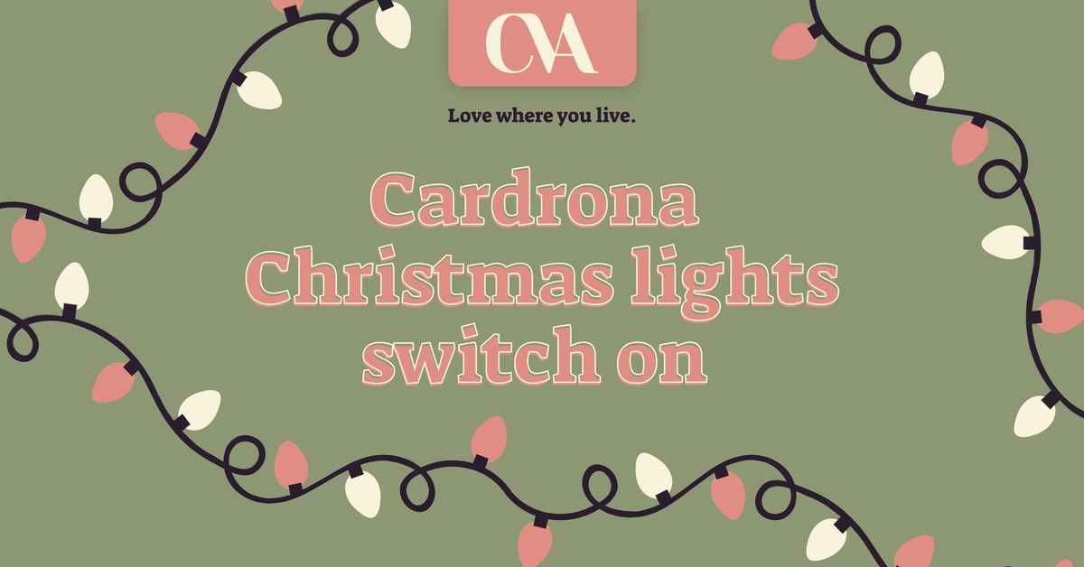 Cardrona Christmas lights switch on!