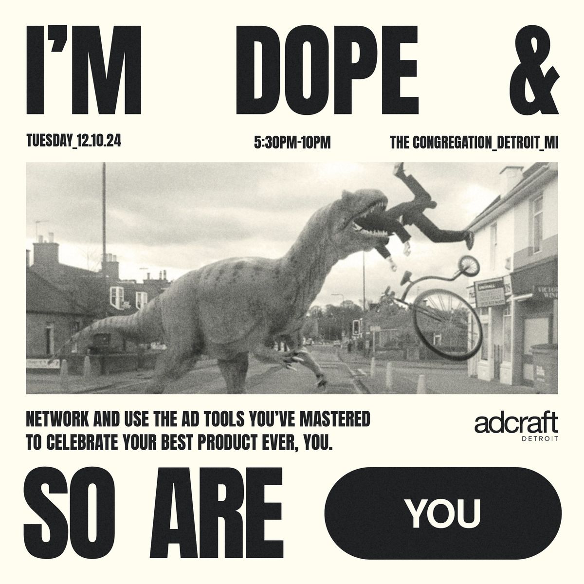 I'm Dope & So Are You: An evening of networking, inspiration and connecting through improv