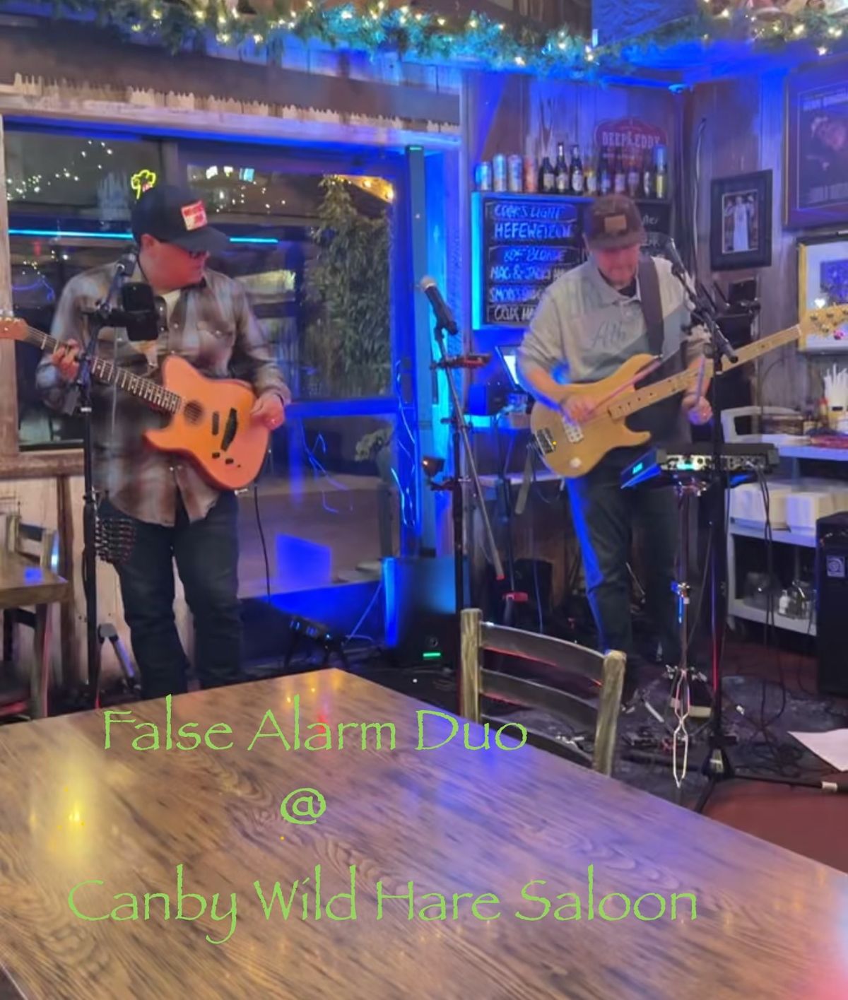 False Alarm Duo at The Wild Hare Saloon Canby