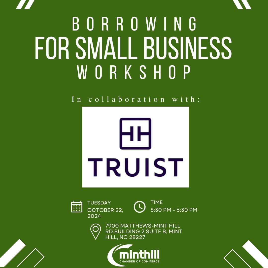 BORROWING FOR SMALL BUSINESS WORKSHOP