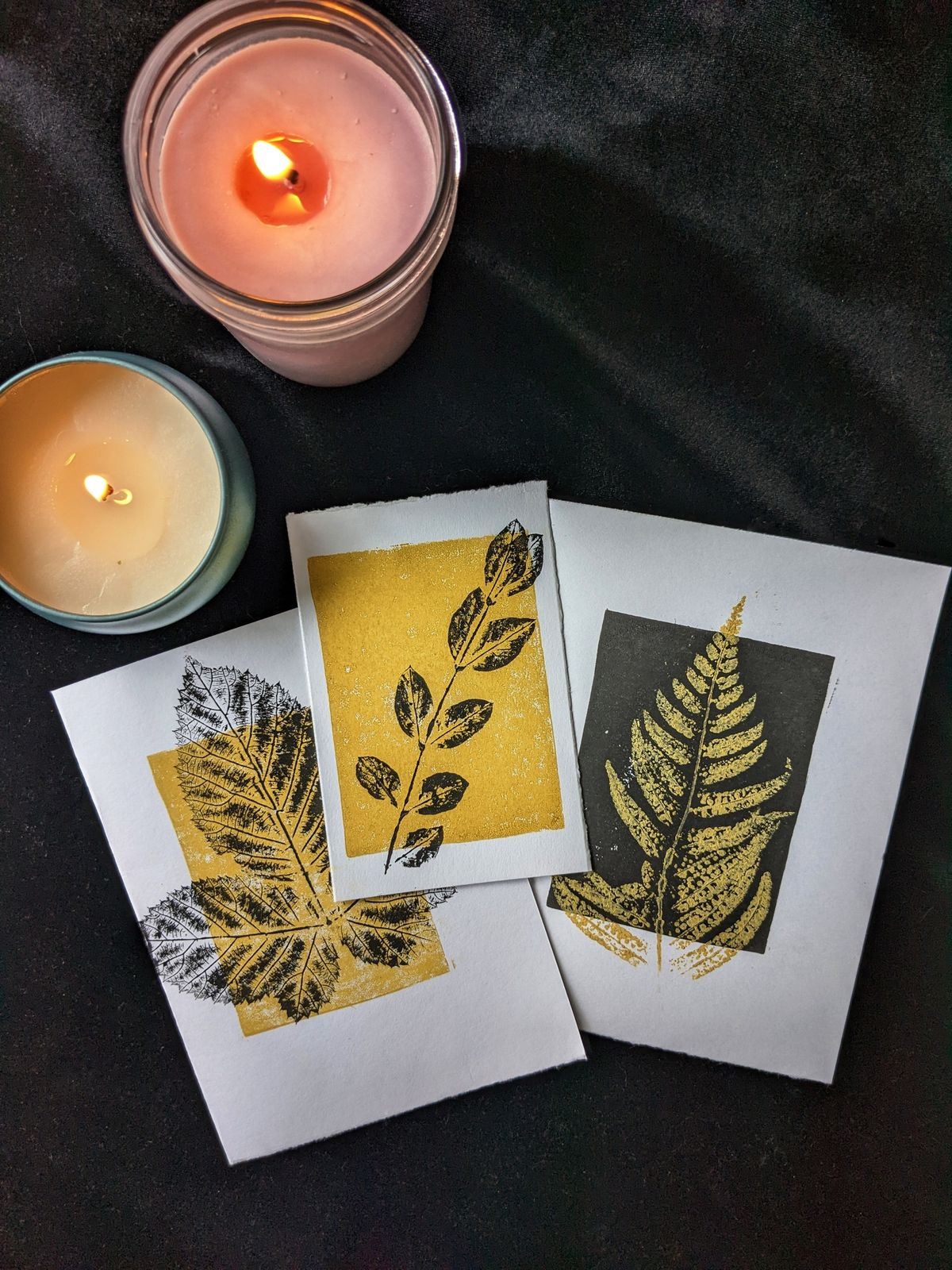 Botanical Print-Making Holiday Card Workshop