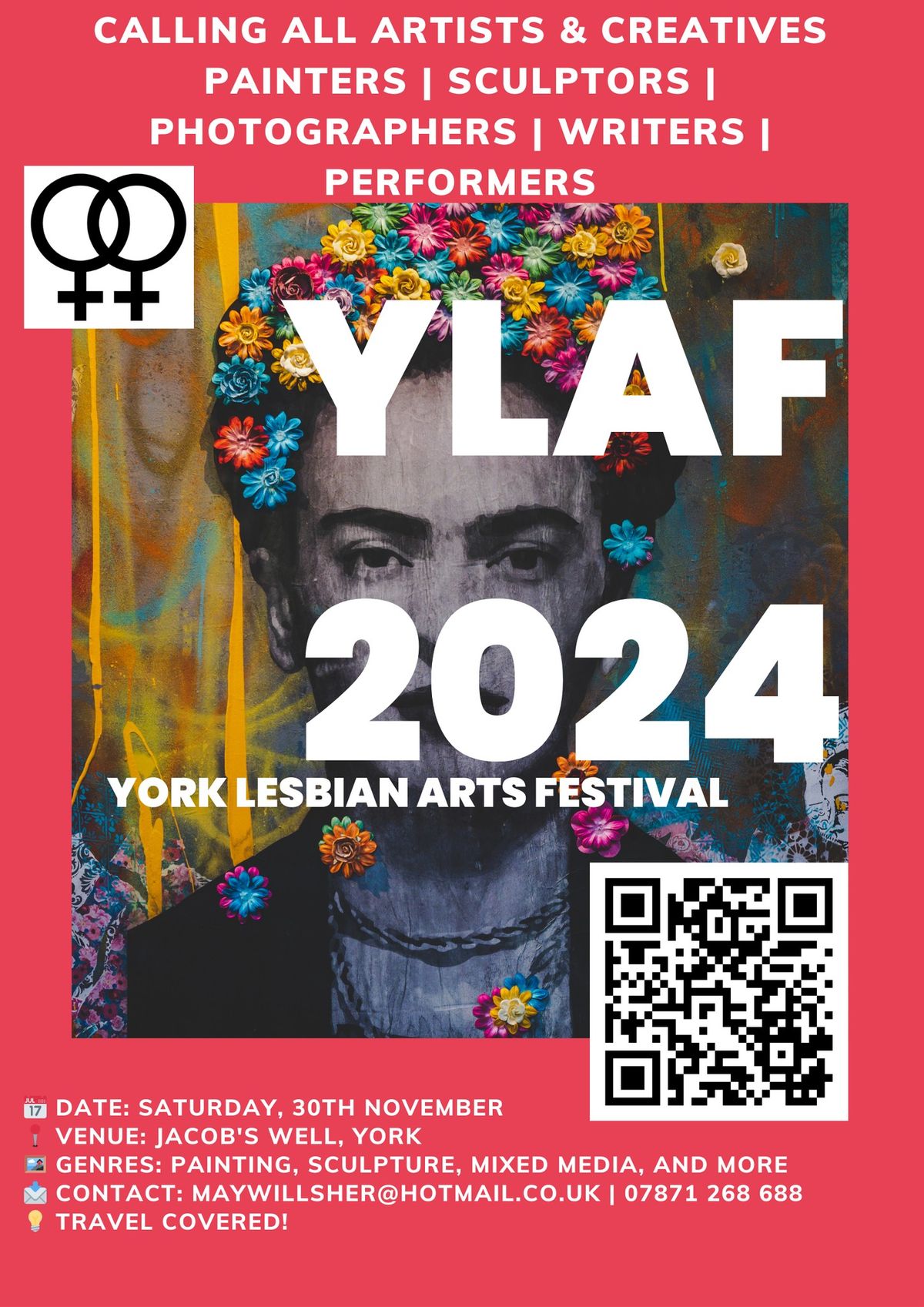 YLAF 2024 - York Lesbian Arts Festival