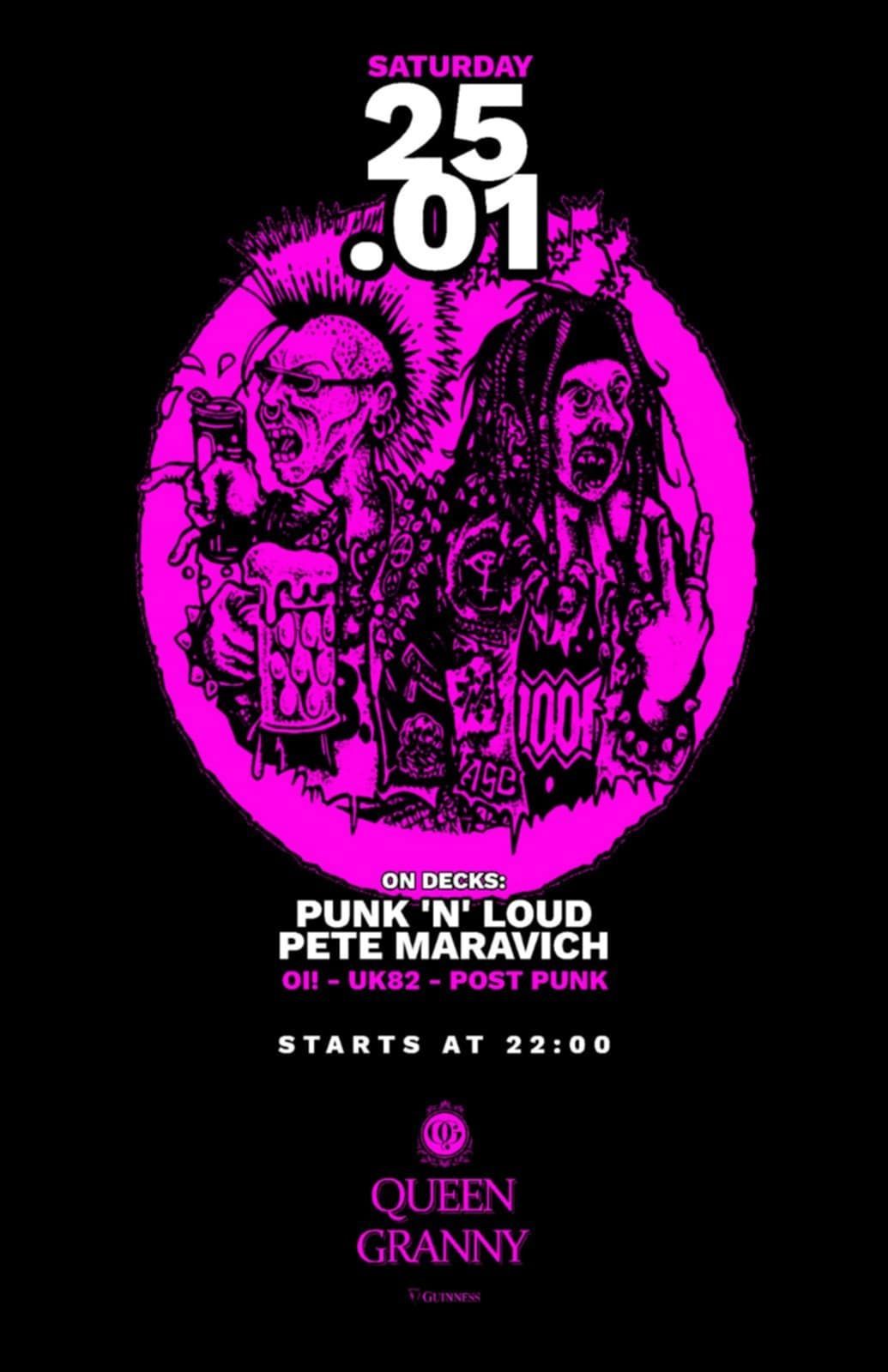 PUNK 'N' LOUD & Pete Maravich at QG \ud83d\udc51