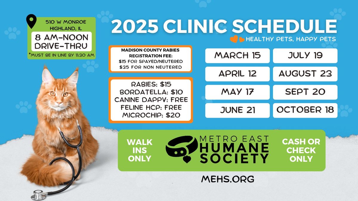 Vaccine & Microchip Clinic 