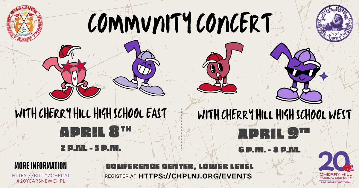 Community Concert with Cherry Hill High School East