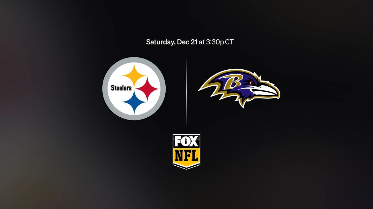 NFL: Steelers @ Ravens