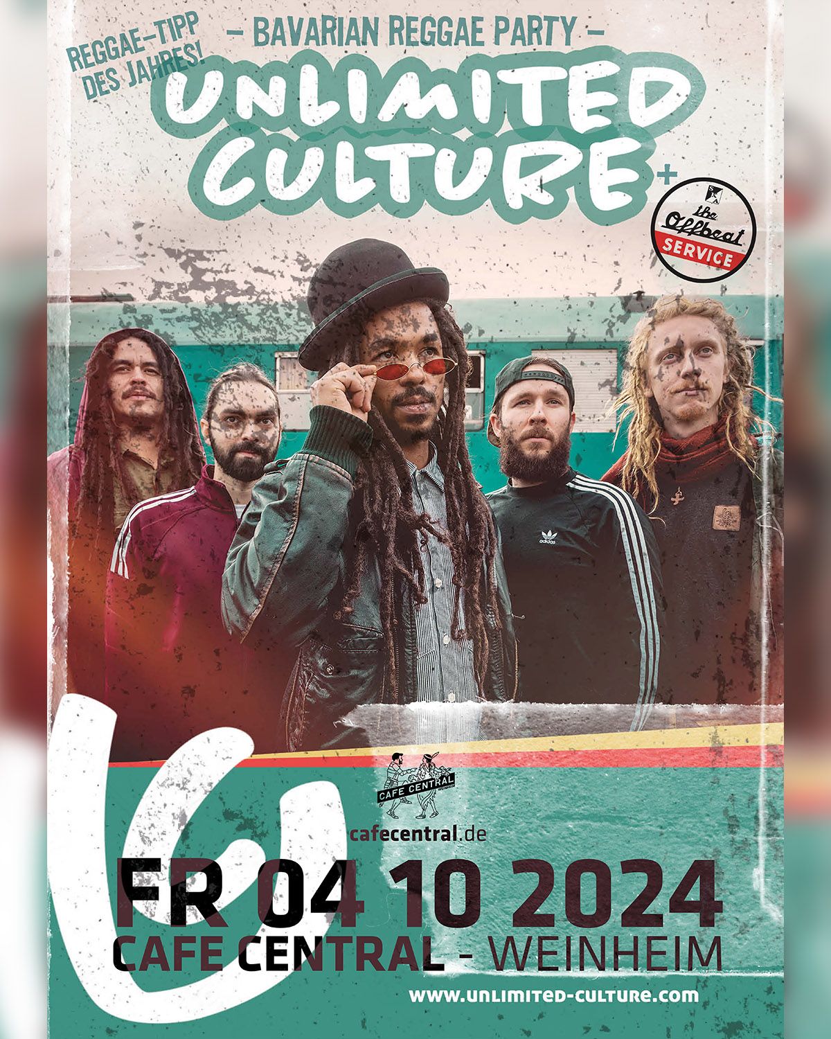 Unlimited Culture \u2022 The Offbeat Service \u2022 Beda mit Palme \u2022 Caf\u00e9 Central Weinheim