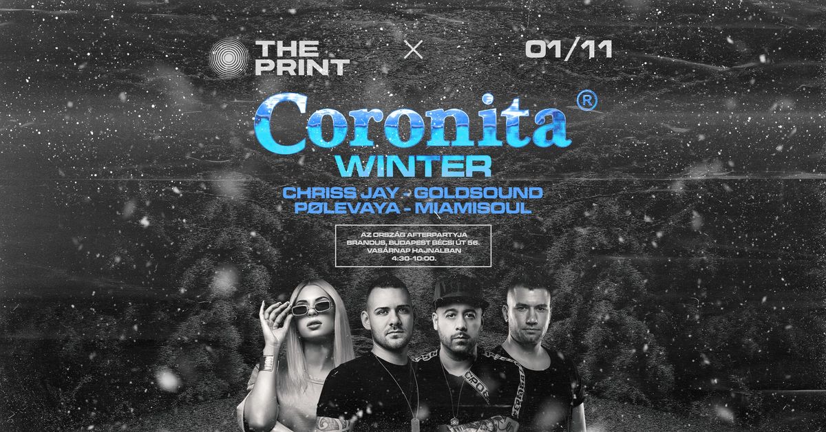  CORONITA\u00ae Winter \u00bb THE PRINT, Szombathely \u2746 2025\/01\/11