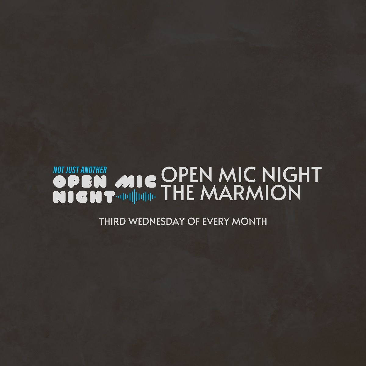 Open Mic Night at The Marmion, Southsea