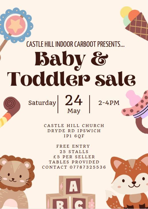 CASTLE HILL TODDLER & BABY SALE