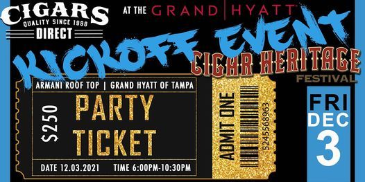 Cigars Direct's Kick Off party to Cigar Heritage Festival Weekend