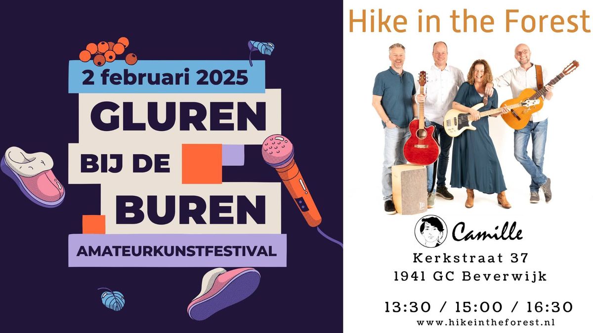 Gluren bij de Buren - Hike in the Forest - Caf\u00e9 Camille Beverwijk