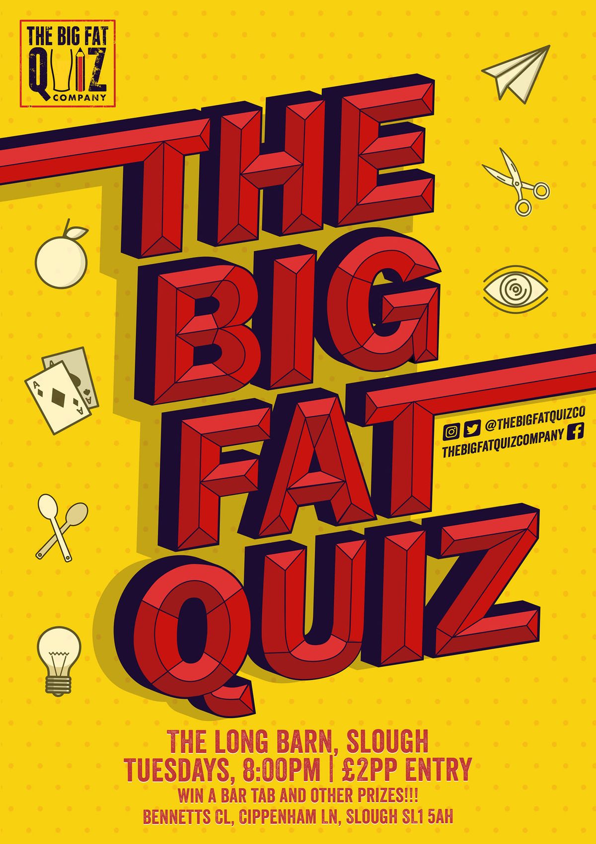 Big Fat Quiz at The Long Barn 