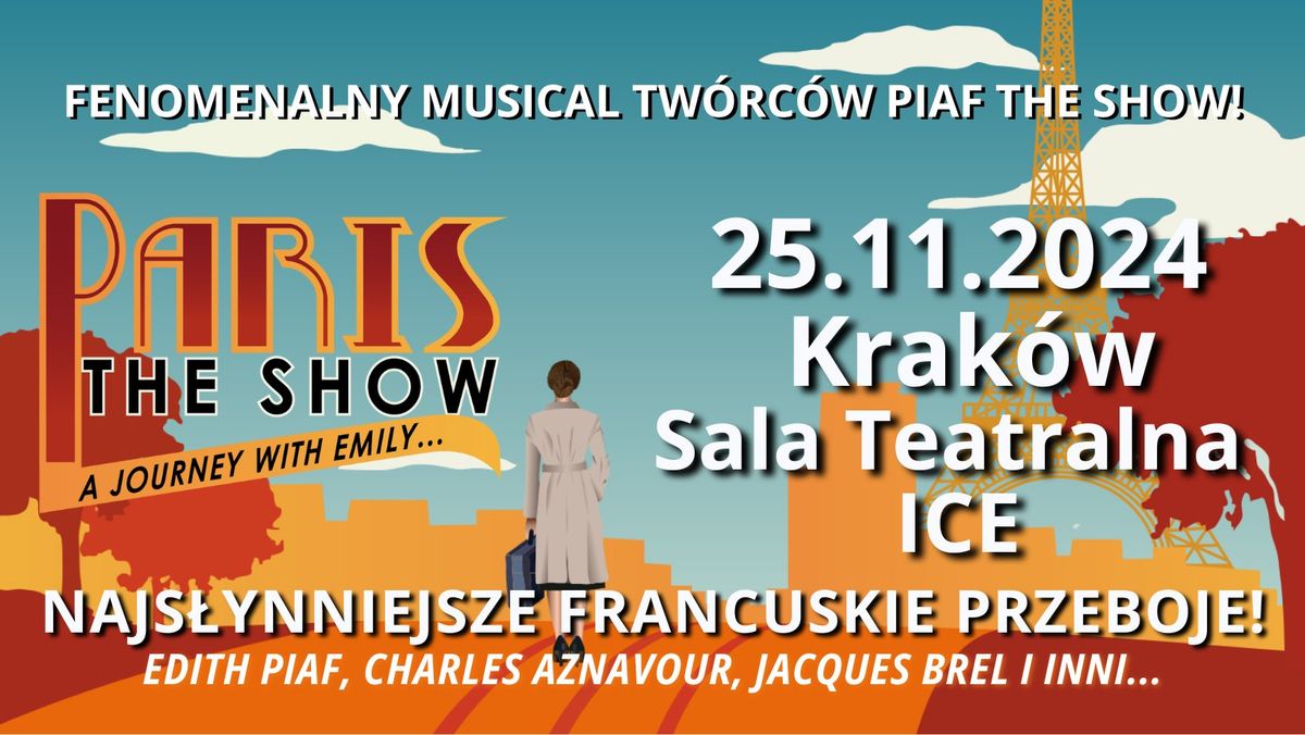 25.11.2024 Paris! The Show! Krak\u00f3w, Sala Teatralna ICE