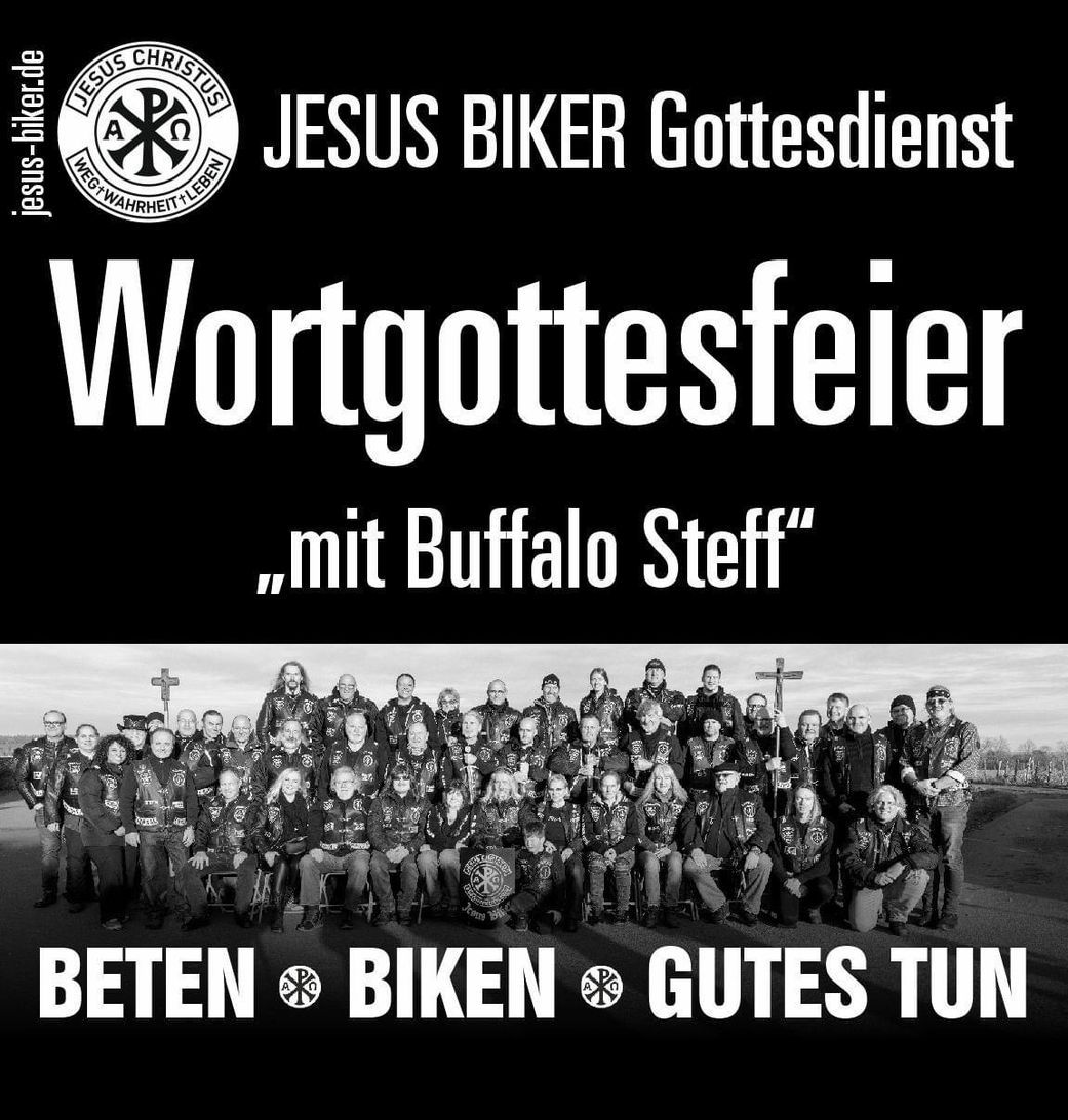 JESUS BIKER\u00ae official - Wortgottesfeier mit Buffalo Steff