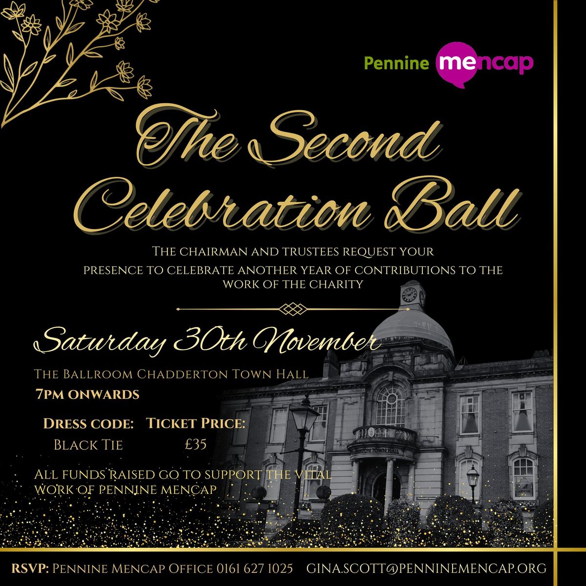 Pennine Mencap Second Celebration Ball