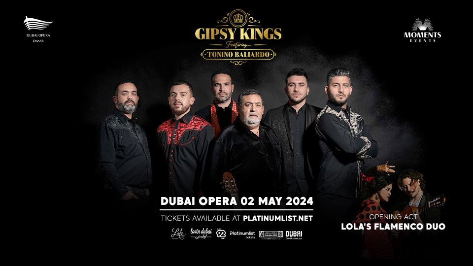 Gipsy Kings Featuring Tonino Baliardo at Dubai Opera