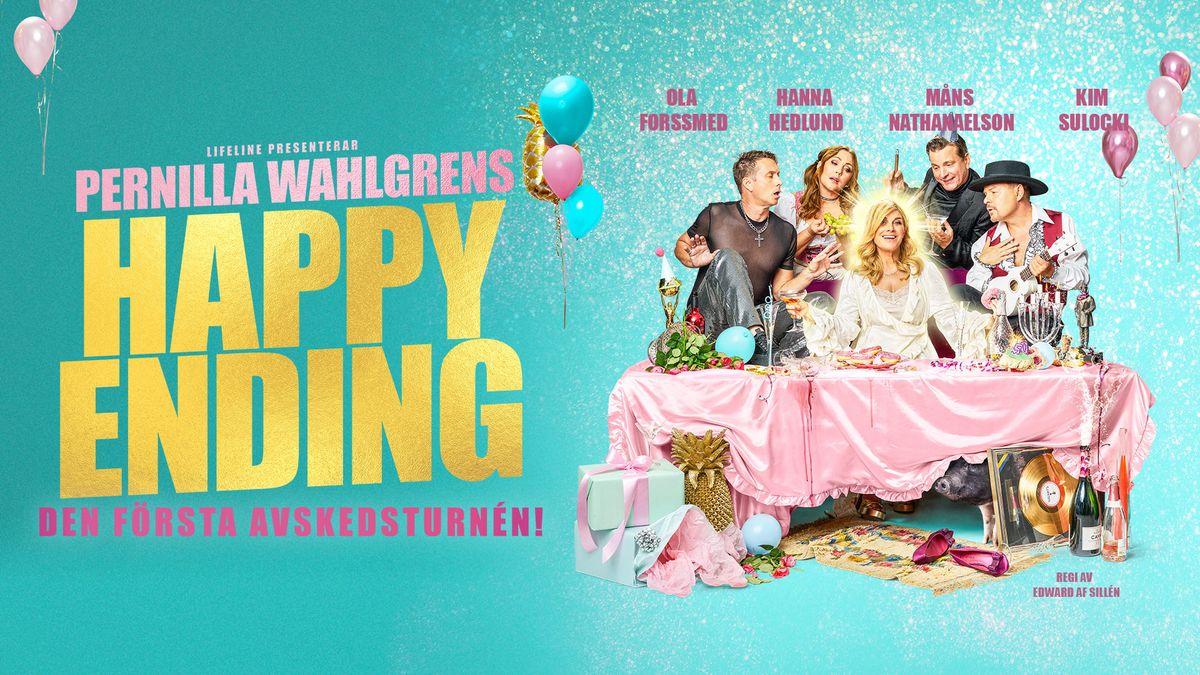 Pernilla Wahlgrens Happy Ending \u2013 Den f\u00f6rsta avskedsturn\u00e9n!