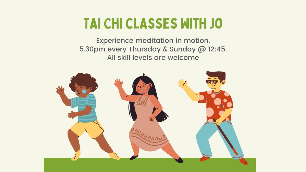 Sunday Tai Chi with Jo