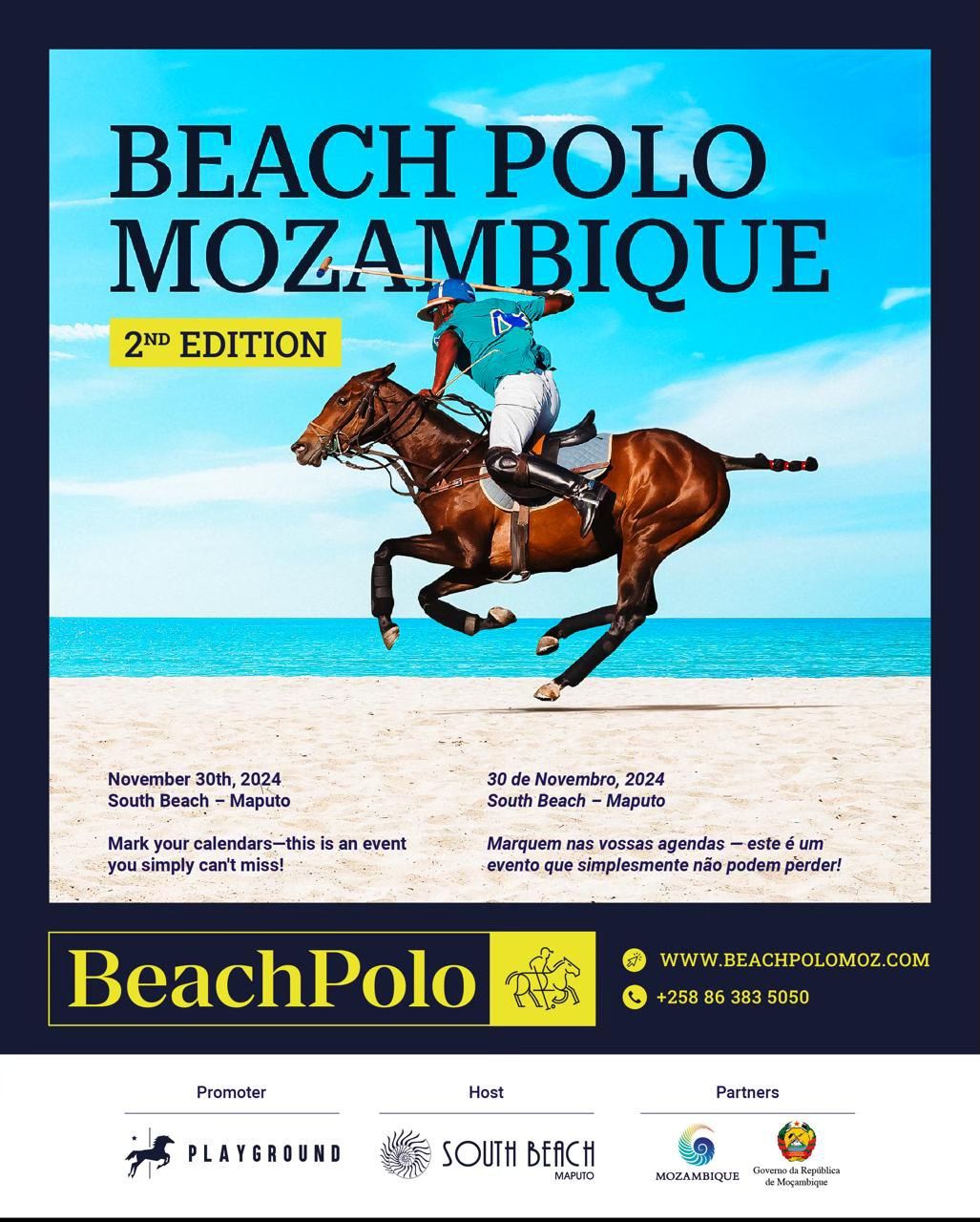 Beach Polo Mozambique - 2\u00aa Edi\u00e7\u00e3o