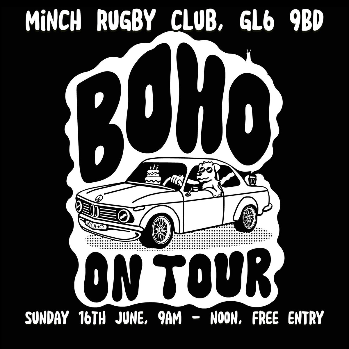 Monthly car meet at Minchinhampton Rugby Club
