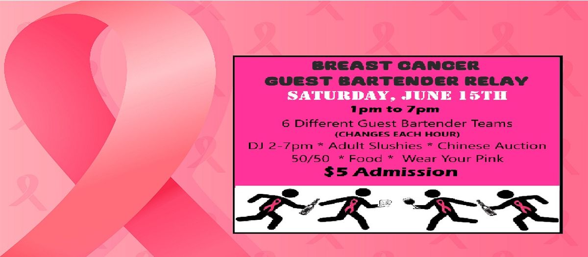Breast Cancer Guest Bartender Relay