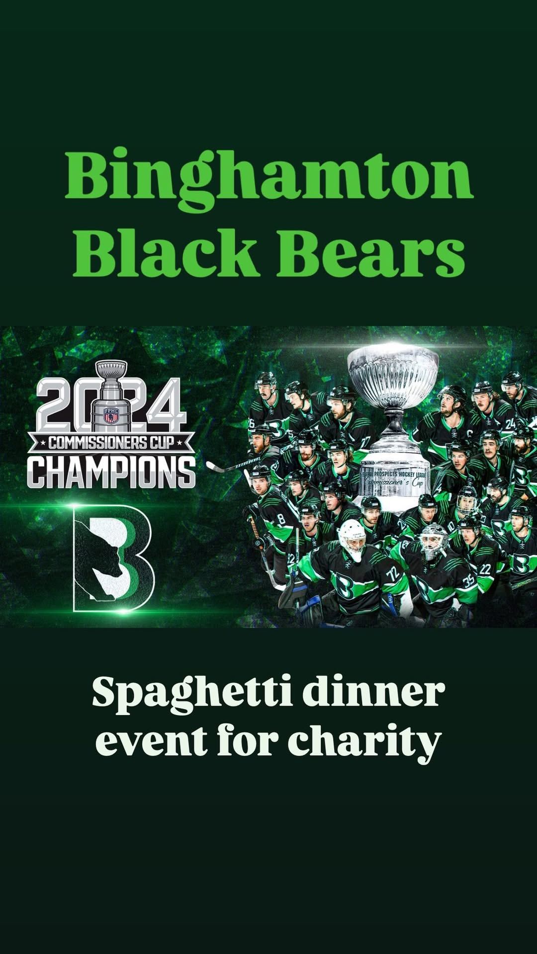 Black Bears Charity Dinner