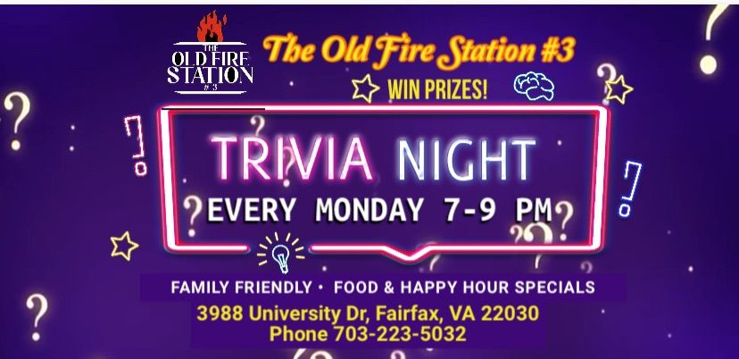 Trivia Game Night at The Old Fire Station #3