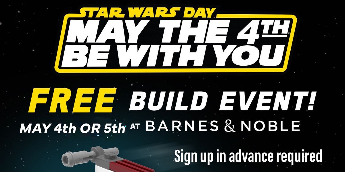 Star Wars Revenge of the 5th Lego Build Event