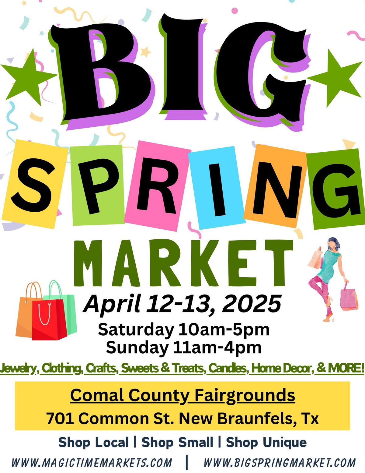 BIG SPRING MARKET 2025 - Comal County Fairgrounds