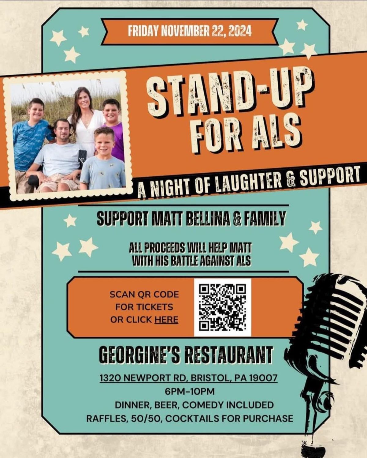 Stand up for ALS : A Night of Laughter & Support!