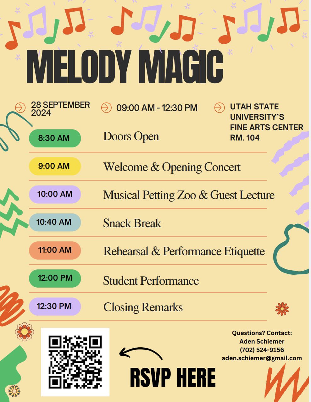 Music Education Event (for kids!)