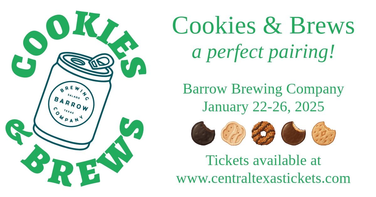 Girl Scout Cookies & Brews at Barrow