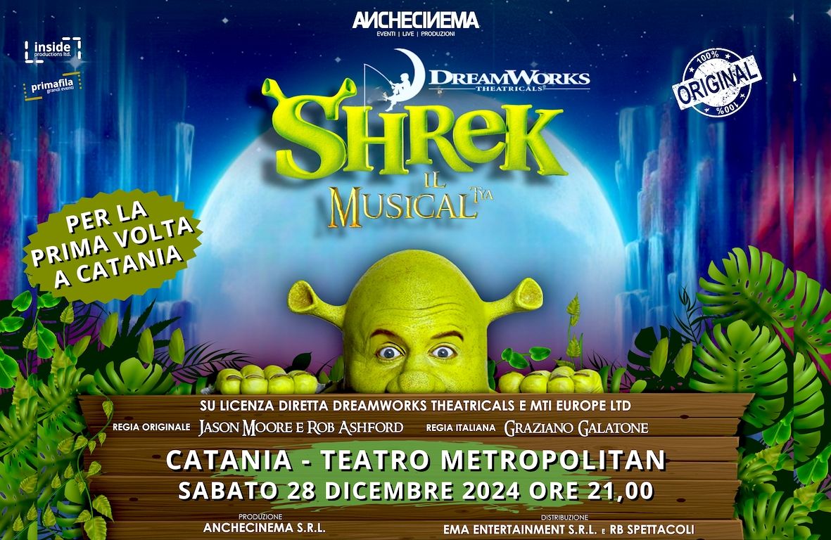 SHREK IL MUSICAL ORIGINALE DREAMWORKS