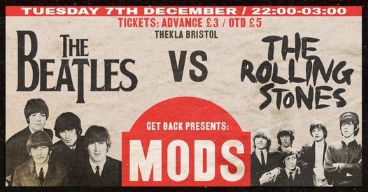 MODS - The Beatles vs The Rolling Stones