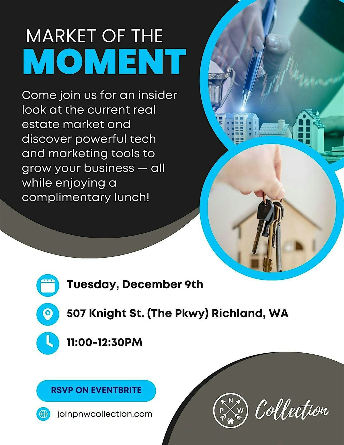 Market of The Moment & Potluck - Event for Tri-Cities Realtors \u00ae