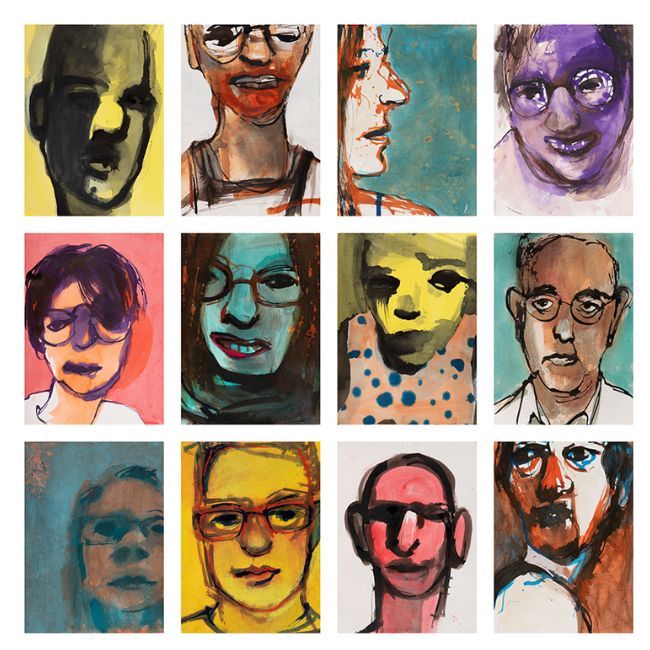  Workshops 2024 with Jody Graham | 4. Expressive Portraits with Ink, Colour and Collage