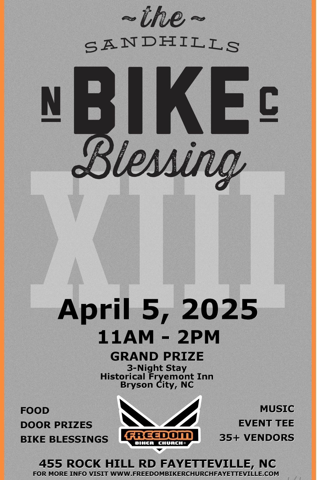 13th annual Bike Blessing 