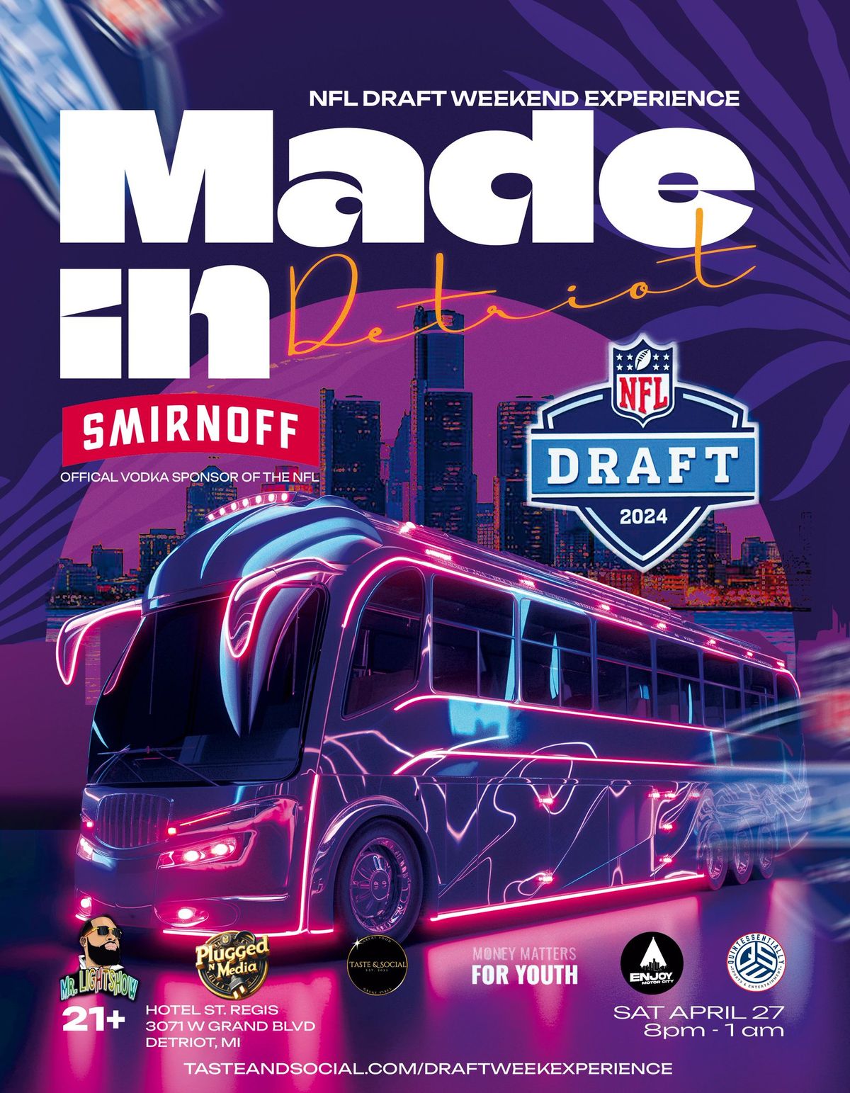 *MADE IN DETROIT* ~ THE DRAFT WEEK EXPERIENCE~