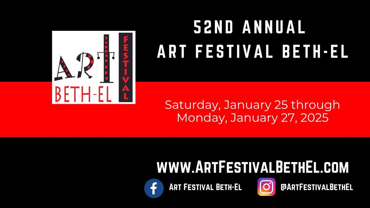 52nd Annual Art Festival Beth-El