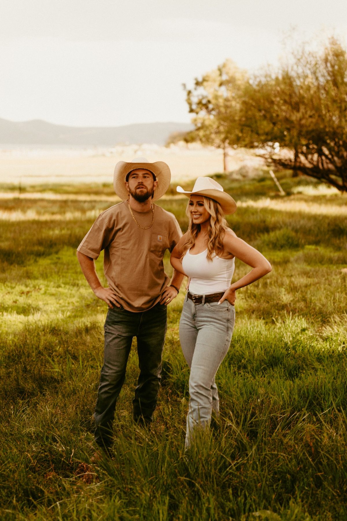 Luke and Kaylee at Saddle Mountain Brewing Co. (Goodyear, AZ)